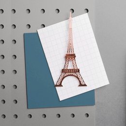 Sortiment af 12 metalmagneter - Paris
