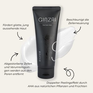Exfoliating face mask with ginseng