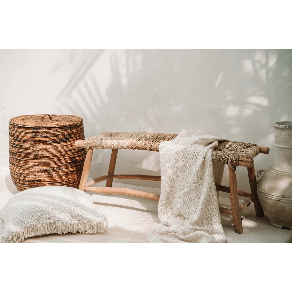 The Oh My Gee Cushion Cover - Cream - 60x60
