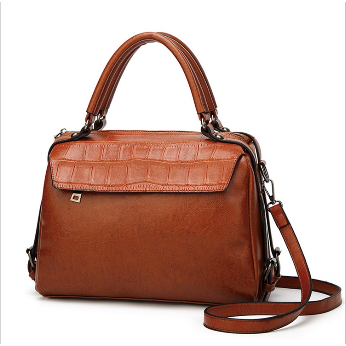 AnBeck Women's Elegant PU Leather Shoulder Bag / Top Handle (2 Color Options)
