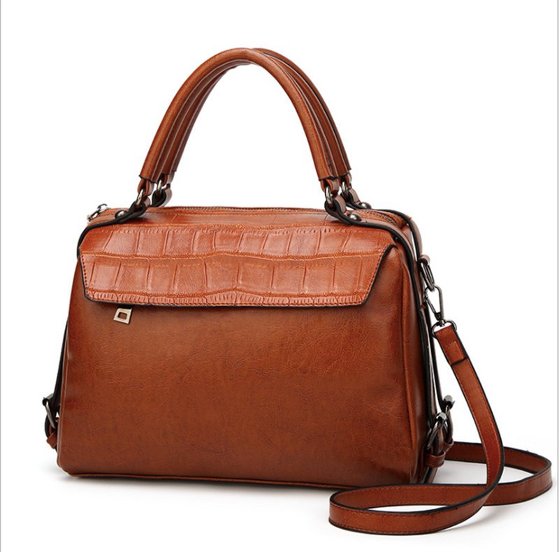 AnBeck Women's Elegant PU Leather Shoulder Bag / Top Handle (2 Color Options)