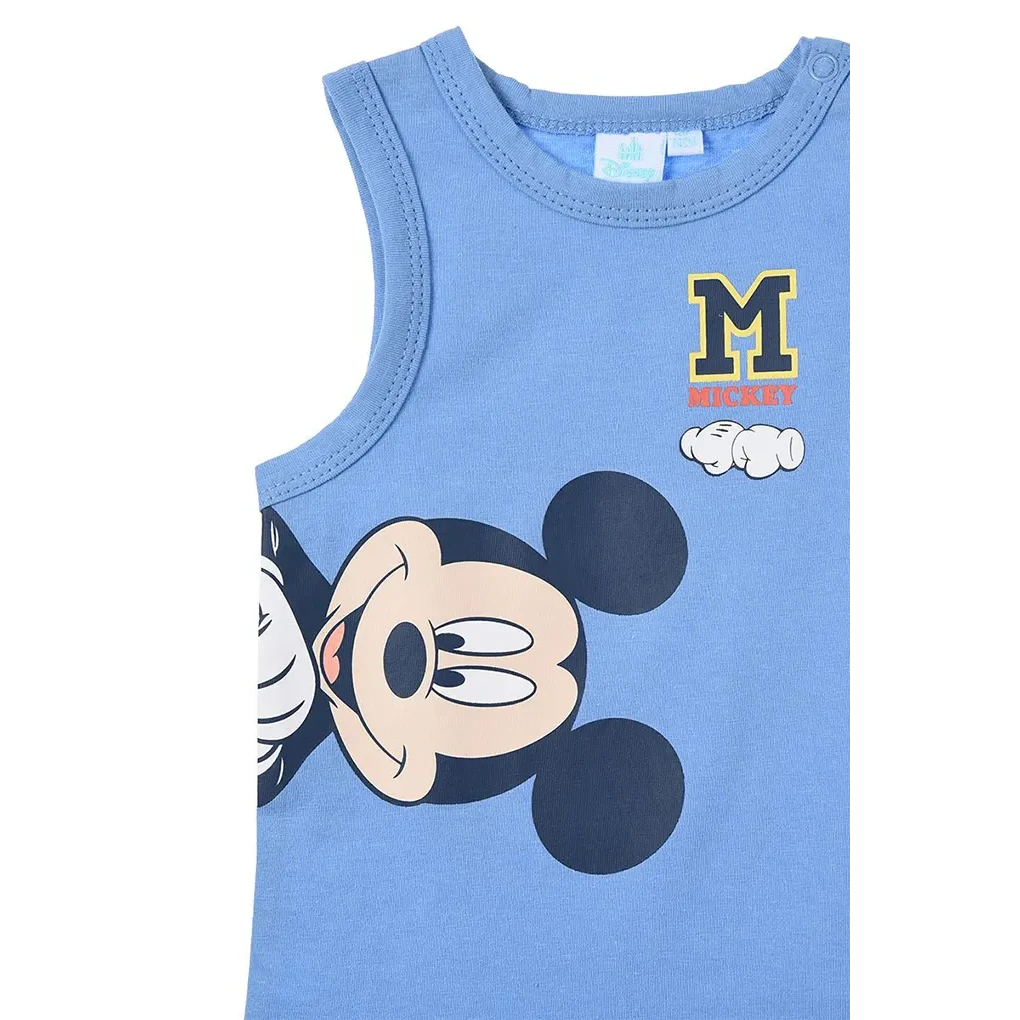Sæt med 2 Babyvest Bodysuits, Mickey