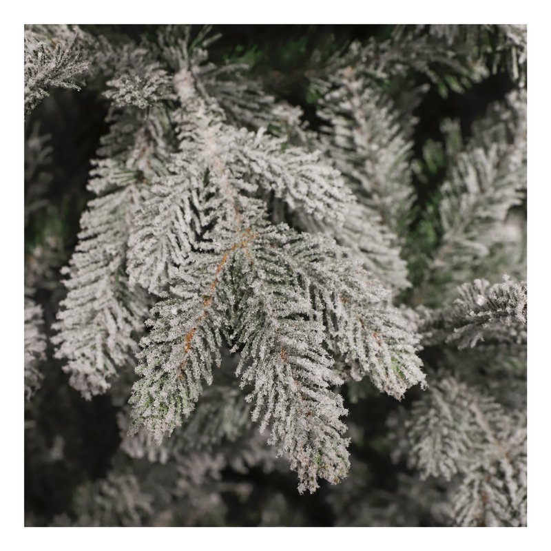 Albero di Natale artificiale Vancouver - H185 x Ø124 cm - Verde smerigliato