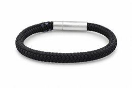 Pulsera de cuerda 6mm - Colección Ruyter | Edición plata