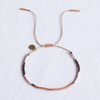 FW106 - Miyuki Armband Cognac / Nude