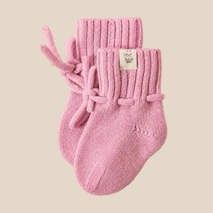 The Baby Bootie Pink | Merinowool & Cashmere