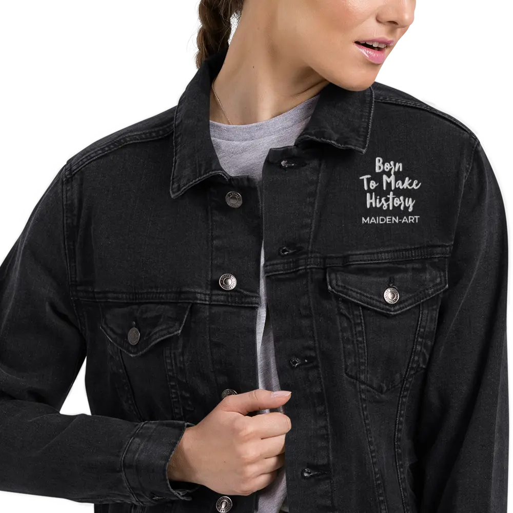 Denim jacket The Rebel Girl in Me will Never Die Unisex denim jacket