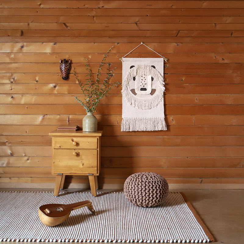 Pouf per bambini LILI CAMEL