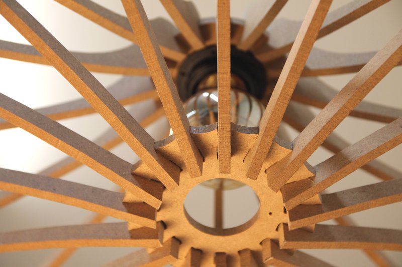 Ophæng Design bois D65cm SANGING BRUT