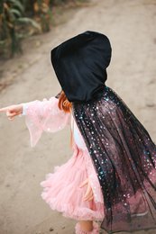 Magico mantello bifacciale per bambini "Stelle arcobaleno"
