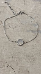 Armbind "Pura", Silber