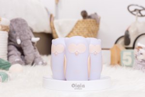 Path of Light - Côme, Charles & Camille Owls - Induction Charging - White