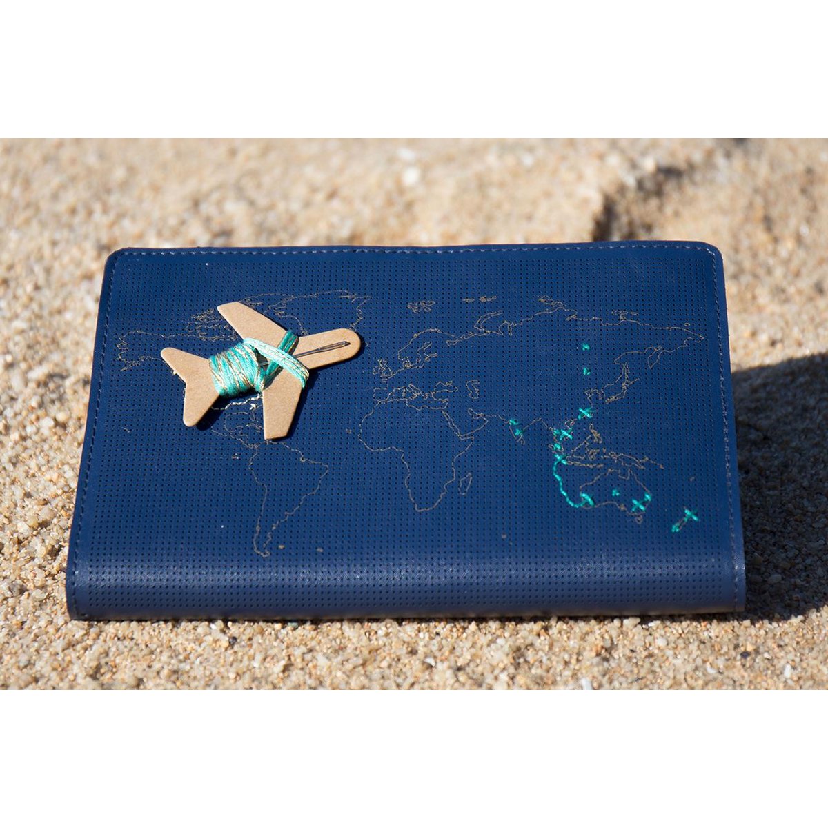 Cahier de voyage Stitch Navy