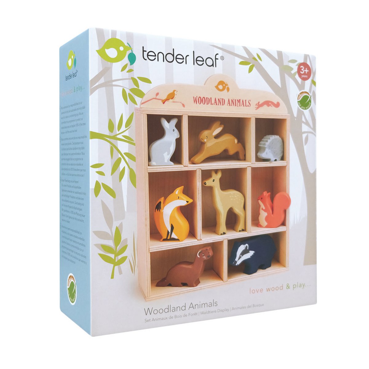 Set of Forest animals