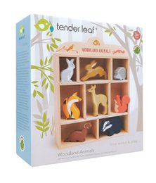 Set di animali della foresta