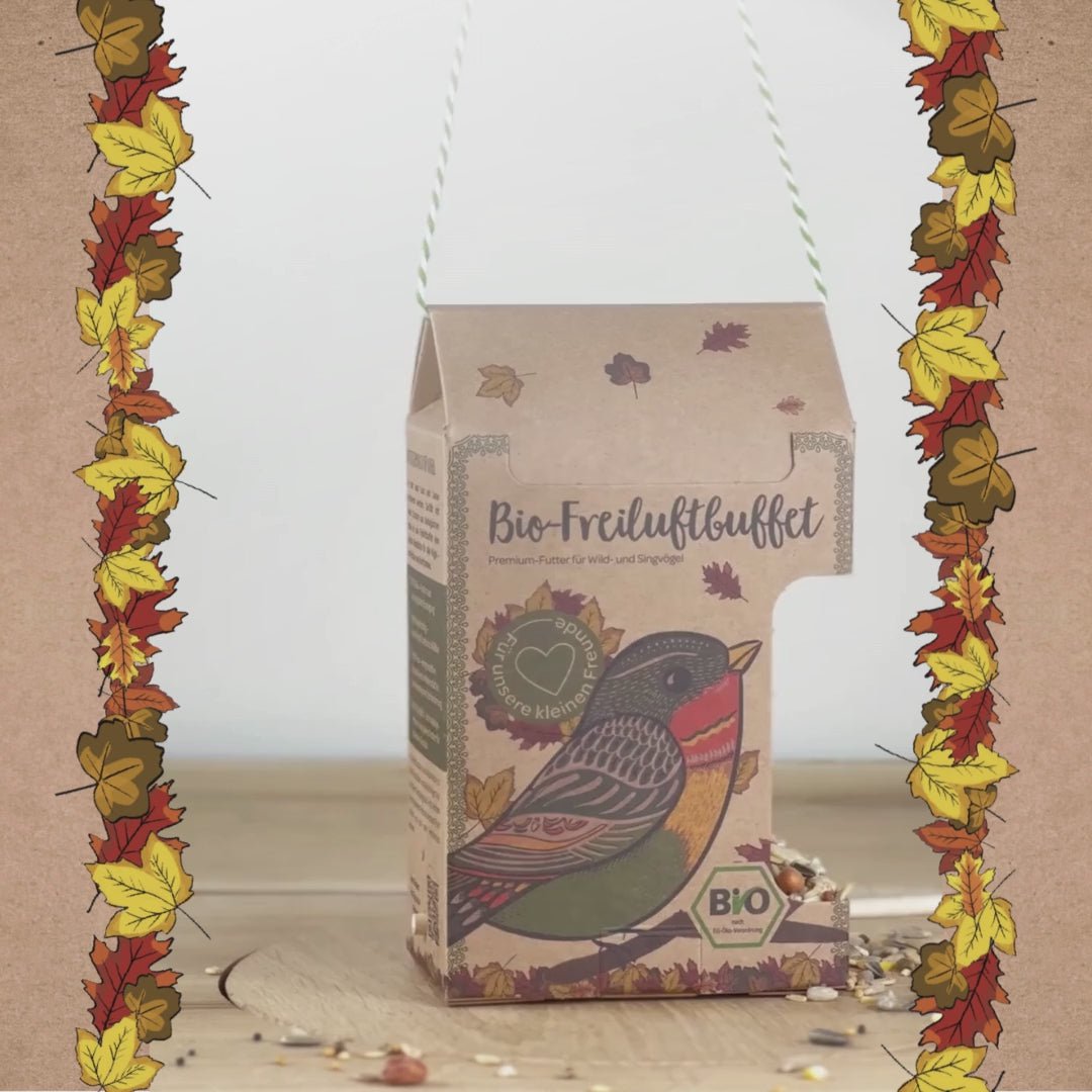 Freiluftbuffet Vögel BIO