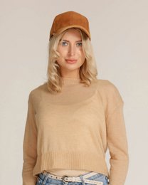 Ferry │ Suede Leather Cap