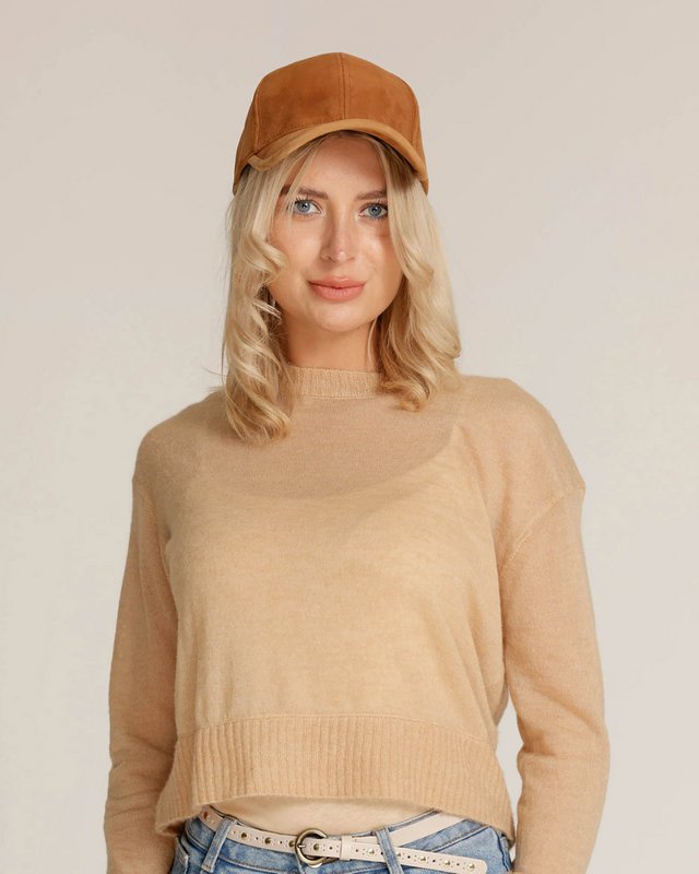 Ferry │ Suede Leather Cap