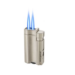 SM LONDON BRIQUET 2 JETFLAMES+CIG PUNCHER