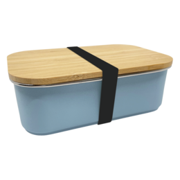 Silicone elastic lunch box (set) -Black