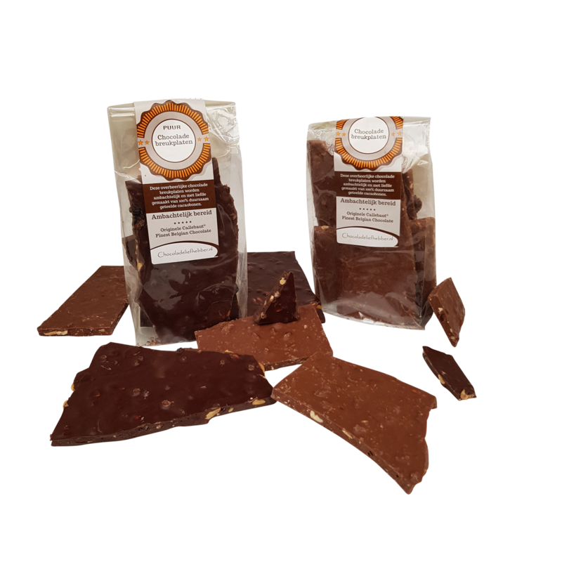 Piatto frattura Cioccolato fondente - 450 grammi