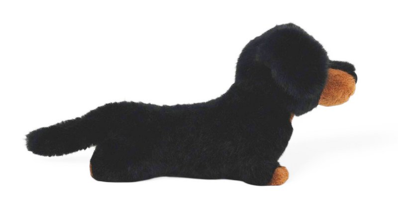 One Love Cuddly Toy - Dachshund Pumpkin Black and Brown
