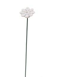 Fiore margherita mini in ceramica azzurro 2,5 cm