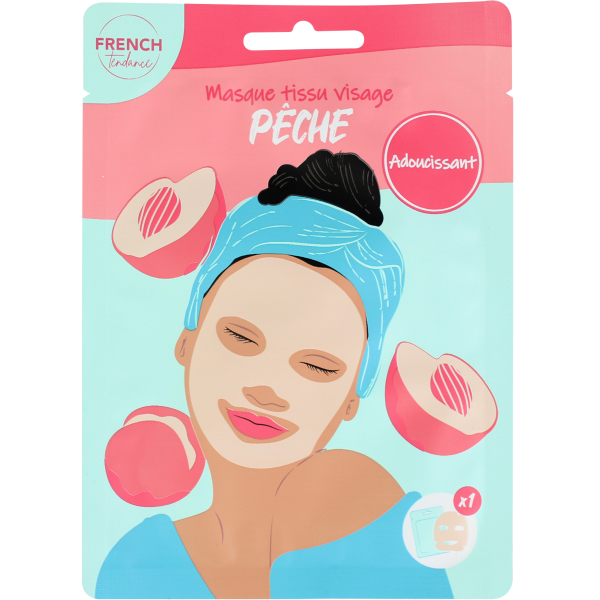Face Mask in fabrics - Fishing - French trendy
