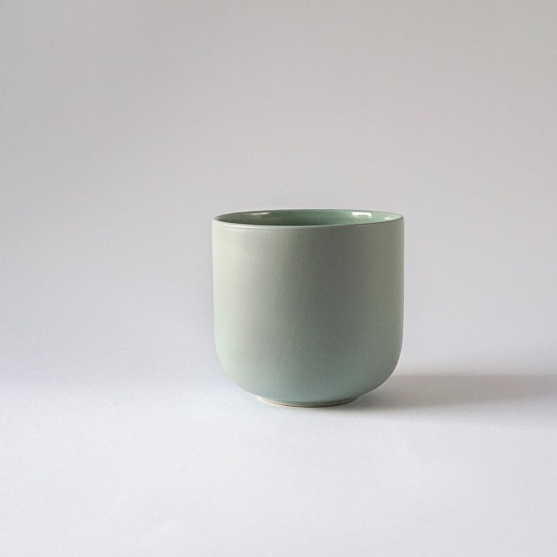 Large mug Mox Hollyhock - sage green - 500ml - without lid