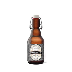 Badzout in bierfles heren