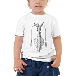 Camiseta Bella "Calamar" para niños pequeños
