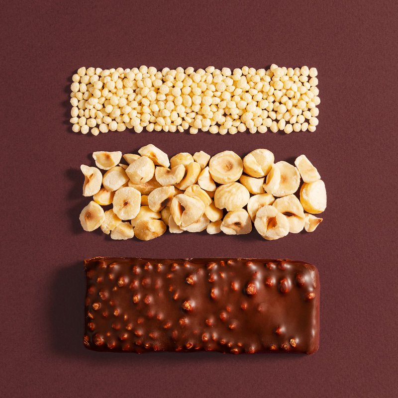 Vegansk glutenfri bar "Crispy Hazelnut" 40G
