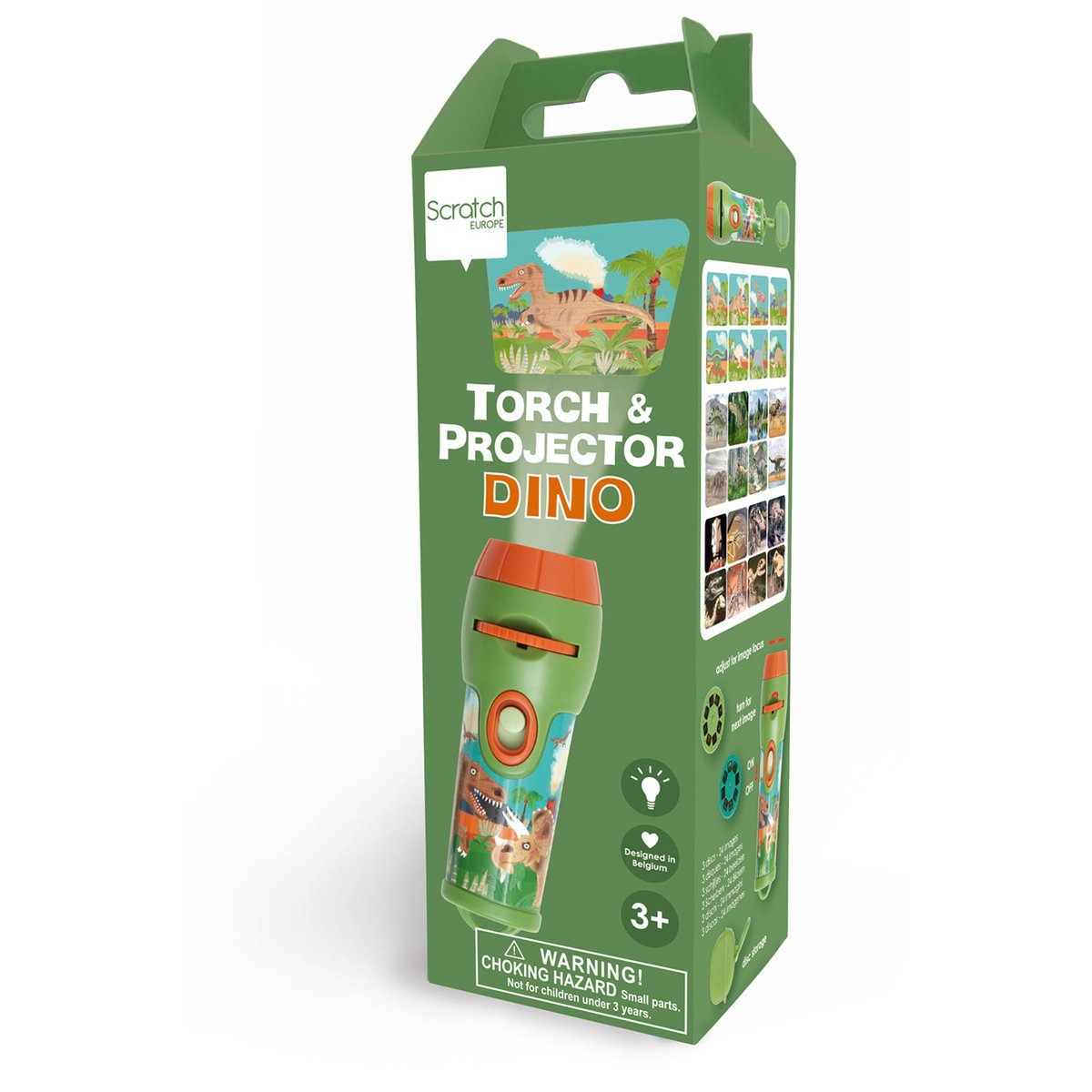 Projektionstaschenlampe - Dino