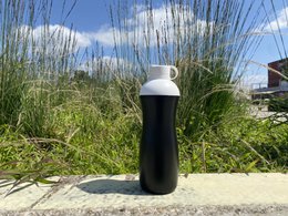 Biodrup biobased drinking bottle 500ml Black