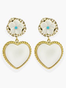 Romantica Earrings With Turquoise