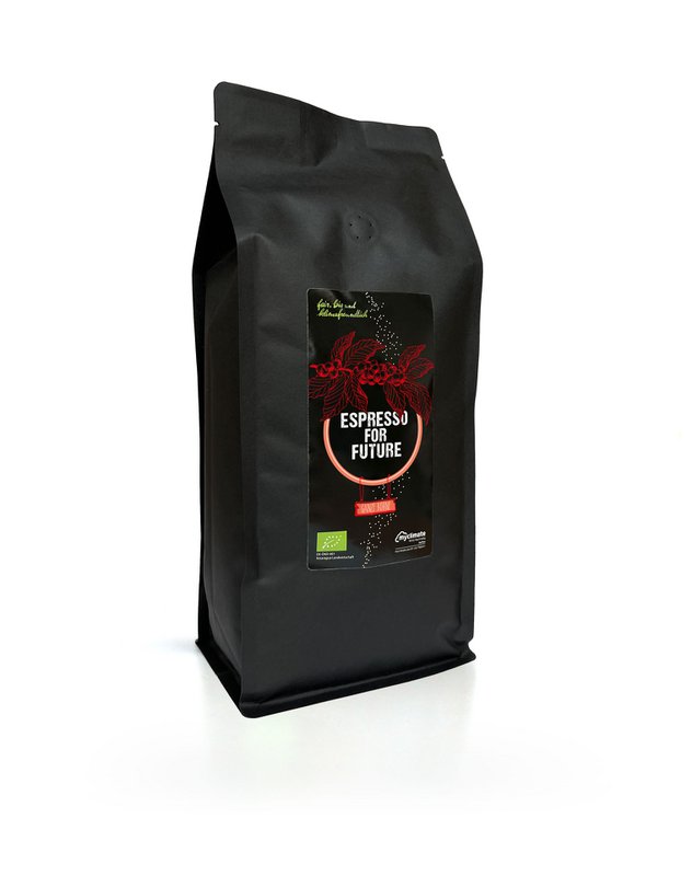 Espresso for Future (orgánico), 1 kg, granos enteros