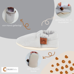 Babyschuhe Hausschuhe aus weicher Baumwolle