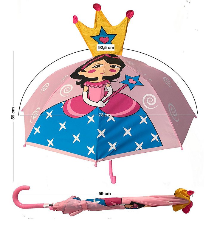 Umbrella princess pink