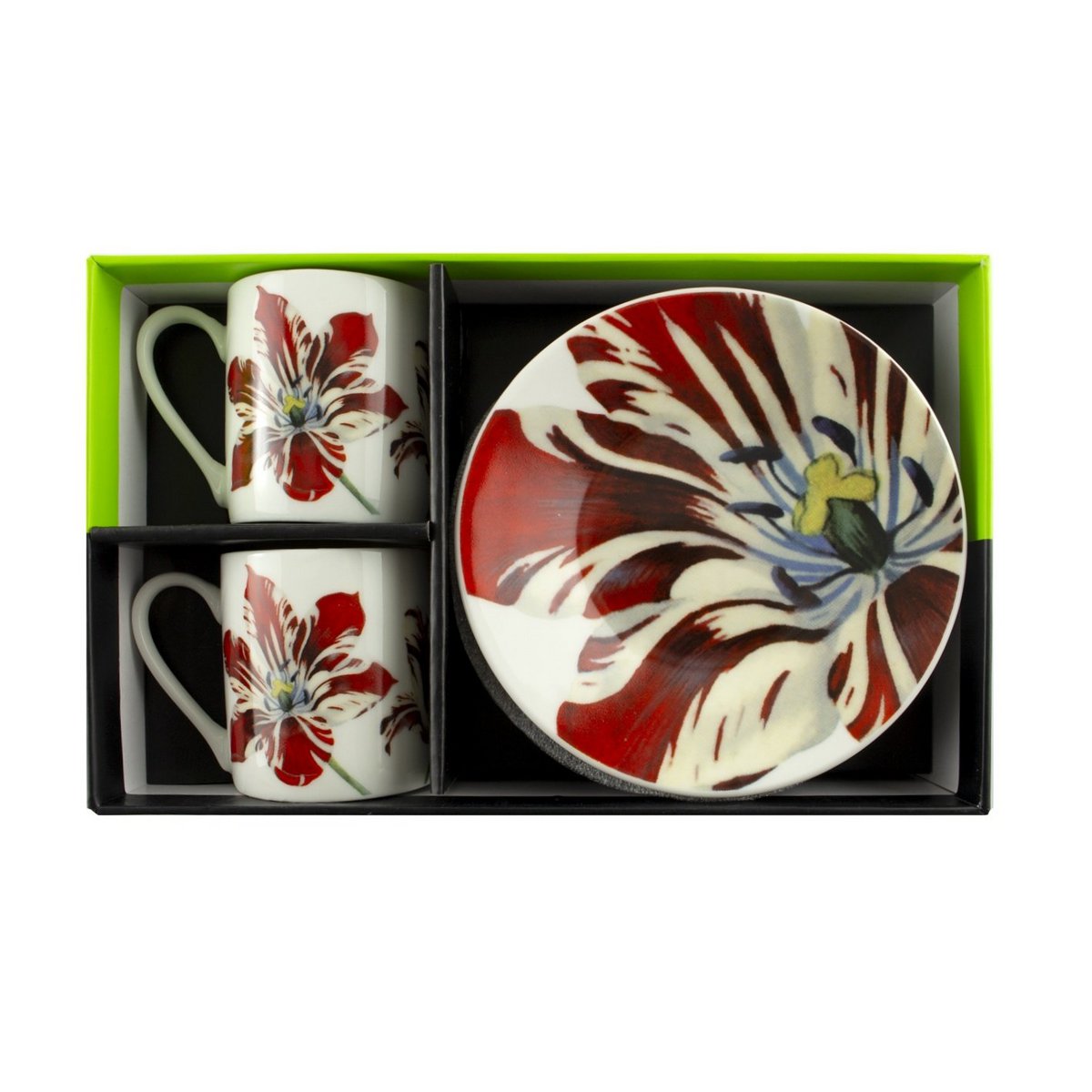 Espresso set, Tulip Marrel, Rijksmuseum