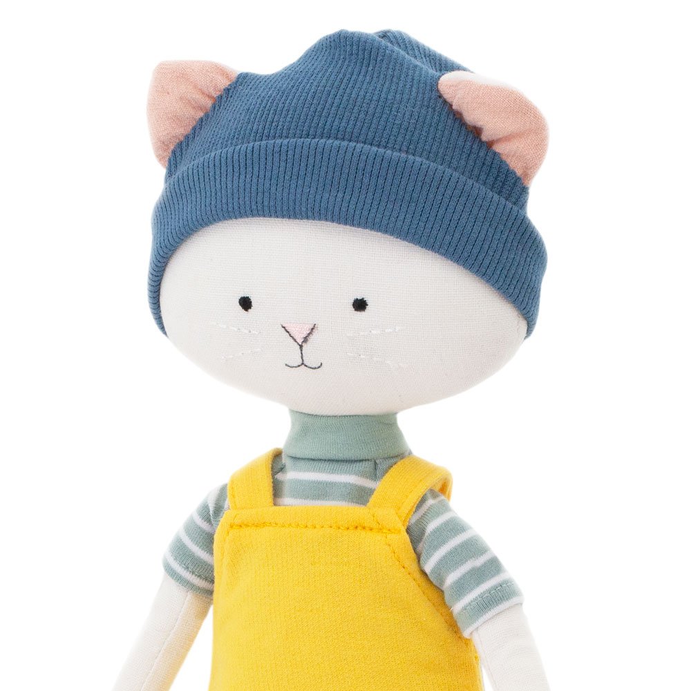 Cotton soft toy, Cotti Motti - Nicky the Cat (30cm)