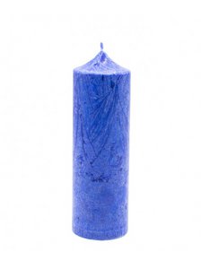 CanVela Pilar Pflanzenwachs Blau