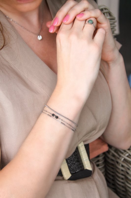 Armband Venezianisches Link - Silber
