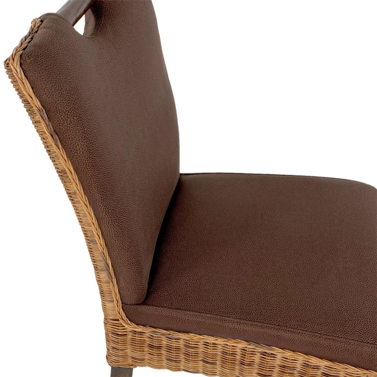 Sedie rattan sedie da pranzo set 6 pezzi di sedie da giardino invernale bilbao sedie imbottite praterie marrone