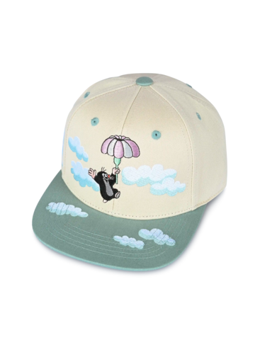 koaa – Der kleine Maulwurf "Über den Wolken" – Snapback beige/blue