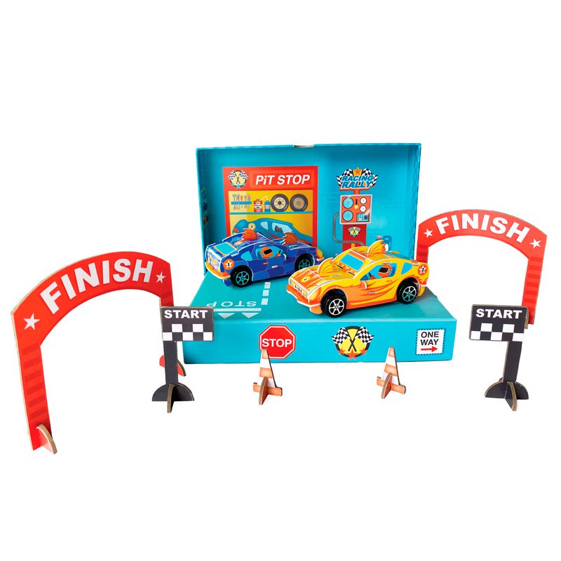 Maak Je Eigen Pull Back Cars