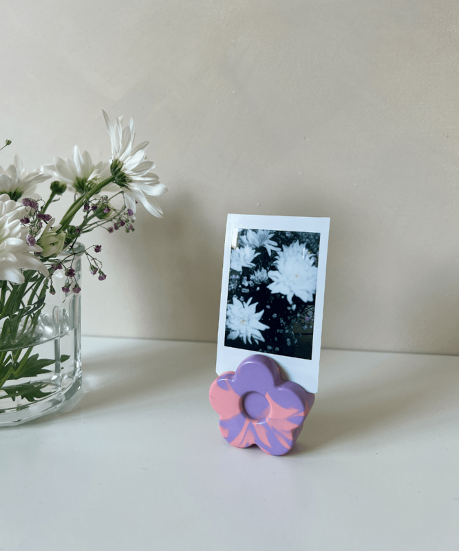 Poppy Photo Holder - Swirl