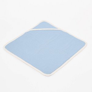 Badcape light blue - Soft Dots
