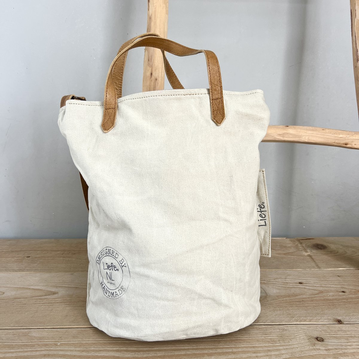 BucketBag (light canvas) - raw
