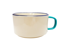 Rainbows & Stars, Stonenamel Suppe Cup, bageform