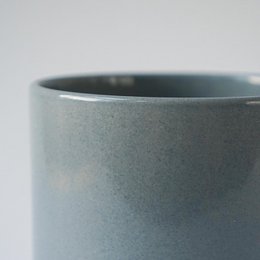 Mug rose trémière - bleu fjord - 200 ml